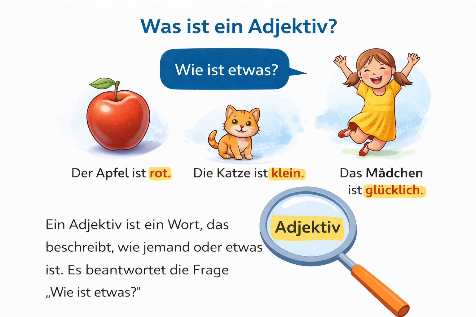 Was ist ein Adjektiv?